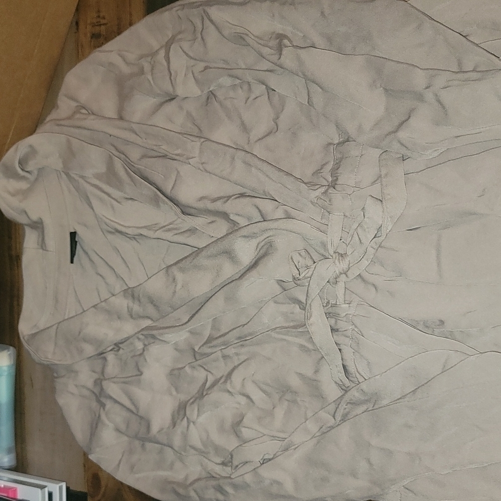 Worthington Jacket with Button and tie waist - Picture 1 of 5